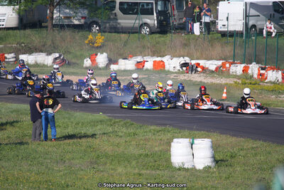 8 & 9/04/2017 : 2ème manche du Championnat du Sud 2017 à Ganges (Photos Stéphane Agnus) 2017 — karting