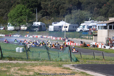8 & 9/04/2017 : 2ème manche du Championnat du Sud 2017 à Ganges (Photos Stéphane Agnus) 2017 — karting