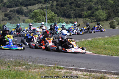 8 & 9/04/2017 : 2ème manche du Championnat du Sud 2017 à Ganges (Photos Stéphane Agnus) 2017 — karting