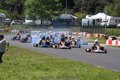 8 & 9/04/2017 : 2ème manche du Championnat du Sud 2017 à Ganges (Photos Stéphane Agnus) 2017 — karting
