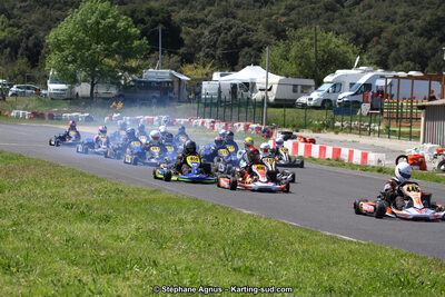 8 & 9/04/2017 : 2ème manche du Championnat du Sud 2017 à Ganges (Photos Stéphane Agnus) 2017 — karting