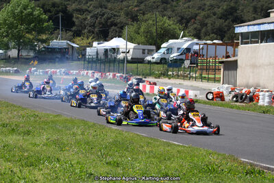 8 & 9/04/2017 : 2ème manche du Championnat du Sud 2017 à Ganges (Photos Stéphane Agnus) 2017 — karting