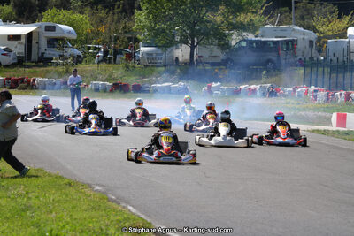 8 & 9/04/2017 : 2ème manche du Championnat du Sud 2017 à Ganges (Photos Stéphane Agnus) 2017 — karting
