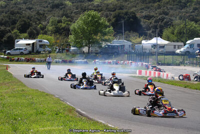 8 & 9/04/2017 : 2ème manche du Championnat du Sud 2017 à Ganges (Photos Stéphane Agnus) 2017 — karting