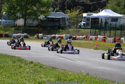 8 & 9/04/2017 : 2ème manche du Championnat du Sud 2017 à Ganges (Photos Stéphane Agnus) 2017 — karting