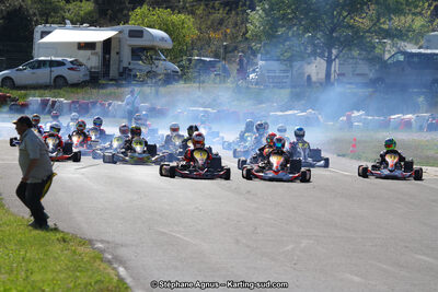 8 & 9/04/2017 : 2ème manche du Championnat du Sud 2017 à Ganges (Photos Stéphane Agnus) 2017 — karting