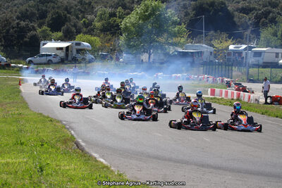 8 & 9/04/2017 : 2ème manche du Championnat du Sud 2017 à Ganges (Photos Stéphane Agnus) 2017 — karting
