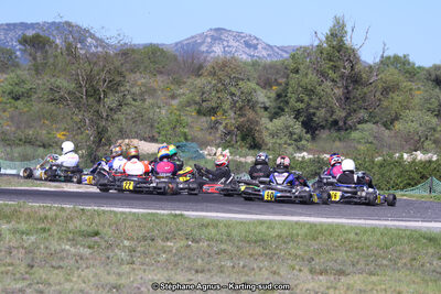 8 & 9/04/2017 : 2ème manche du Championnat du Sud 2017 à Ganges (Photos Stéphane Agnus) 2017 — karting