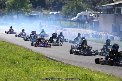 8 & 9/04/2017 : 2ème manche du Championnat du Sud 2017 à Ganges (Photos Stéphane Agnus) 2017 — karting