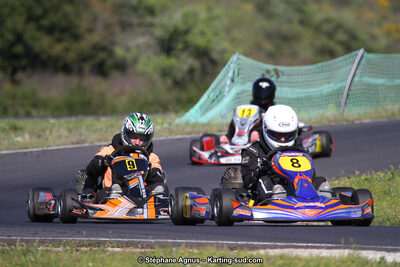 8 & 9/04/2017 : 2ème manche du Championnat du Sud 2017 à Ganges (Photos Stéphane Agnus) 2017 — karting