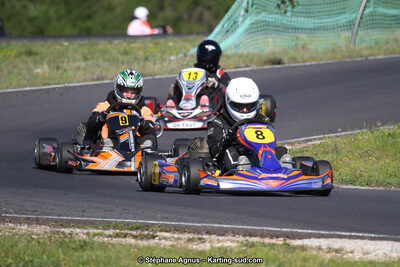 8 & 9/04/2017 : 2ème manche du Championnat du Sud 2017 à Ganges (Photos Stéphane Agnus) 2017 — karting