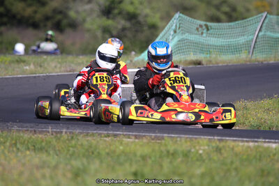 8 & 9/04/2017 : 2ème manche du Championnat du Sud 2017 à Ganges (Photos Stéphane Agnus) 2017 — karting