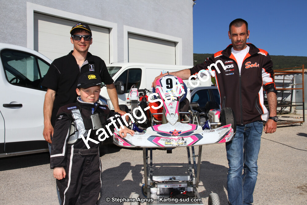 Jean AUBERT — 8 & 9/04/2017 : 2ème manche du Championnat du Sud 2017 à Ganges (Photos Stéphane Agnus) 2017 — karting