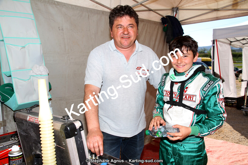 Patrick SUAU — 8 & 9/04/2017 : 2ème manche du Championnat du Sud 2017 à Ganges (Photos Stéphane Agnus) 2017 — karting