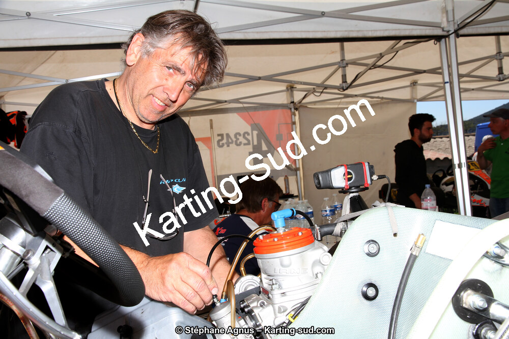 Alain SERVANT — 8 & 9/04/2017 : 2ème manche du Championnat du Sud 2017 à Ganges (Photos Stéphane Agnus) 2017 — karting
