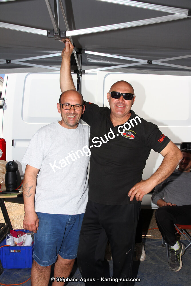 Hakim AIT OUARET, Luc PORTARIES — 8 & 9/04/2017 : 2ème manche du Championnat du Sud 2017 à Ganges (Photos Stéphane Agnus) 2017 — karting