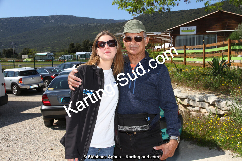 Manon FRAGALE — 8 & 9/04/2017 : 2ème manche du Championnat du Sud 2017 à Ganges (Photos Stéphane Agnus) 2017 — karting