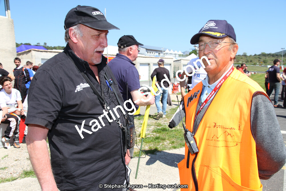 Jean-Claude QUEAU — 8 & 9/04/2017 : 2ème manche du Championnat du Sud 2017 à Ganges (Photos Stéphane Agnus) 2017 — karting