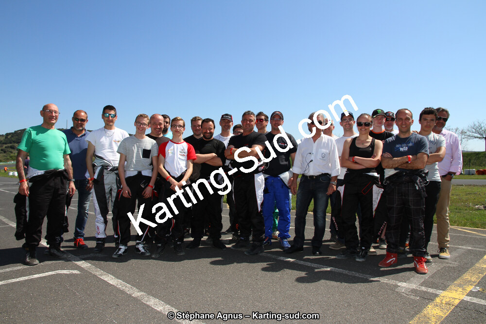 8 & 9/04/2017 : 2ème manche du Championnat du Sud 2017 à Ganges (Photos Stéphane Agnus) 2017 — karting