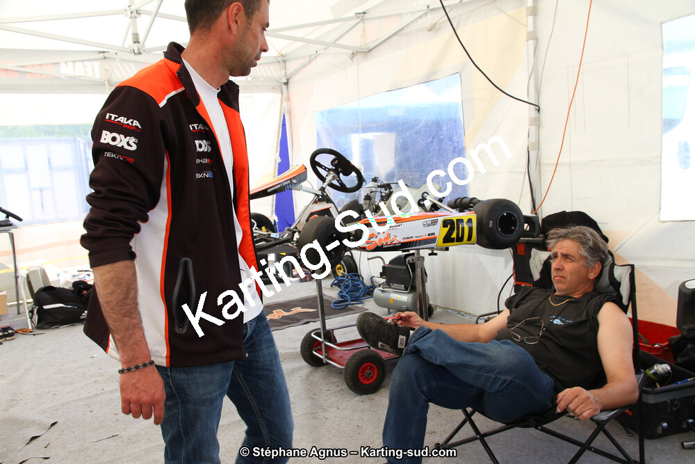 Alain SERVANT — 8 & 9/04/2017 : 2ème manche du Championnat du Sud 2017 à Ganges (Photos Stéphane Agnus) 2017 — karting