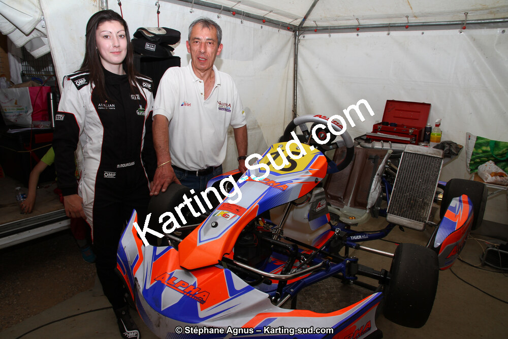 Jean François MOURGUES, Maritchu MOURGUES — 8 & 9/04/2017 : 2ème manche du Championnat du Sud 2017 à Ganges (Photos Stéphane Agnus) 2017 — karting