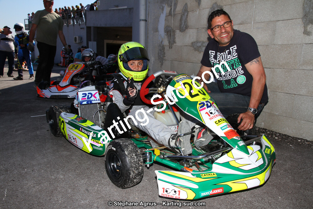 Eric CATALA — 8 & 9/04/2017 : 2ème manche du Championnat du Sud 2017 à Ganges (Photos Stéphane Agnus) 2017 — karting