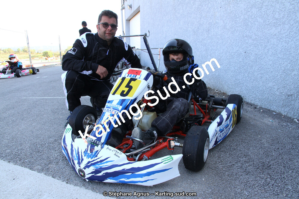 Christophe DELFAU — 8 & 9/04/2017 : 2ème manche du Championnat du Sud 2017 à Ganges (Photos Stéphane Agnus) 2017 — karting