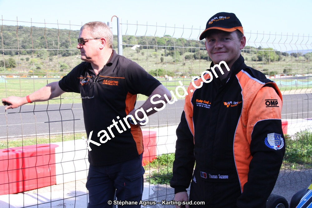 Thomas SUZANNE — 8 & 9/04/2017 : 2ème manche du Championnat du Sud 2017 à Ganges (Photos Stéphane Agnus) 2017 — karting