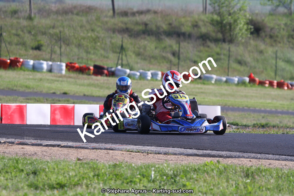 8 & 9/04/2017 : 2ème manche du Championnat du Sud 2017 à Ganges (Photos Stéphane Agnus) 2017 — karting