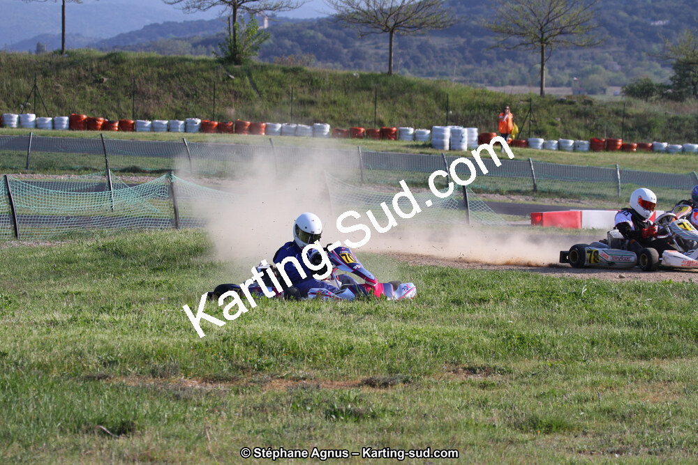 8 & 9/04/2017 : 2ème manche du Championnat du Sud 2017 à Ganges (Photos Stéphane Agnus) 2017 — karting
