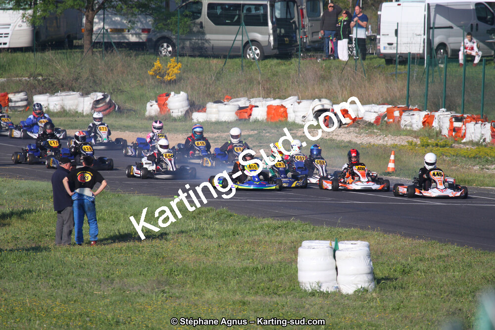 8 & 9/04/2017 : 2ème manche du Championnat du Sud 2017 à Ganges (Photos Stéphane Agnus) 2017 — karting