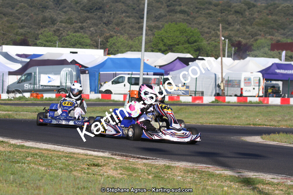 8 & 9/04/2017 : 2ème manche du Championnat du Sud 2017 à Ganges (Photos Stéphane Agnus) 2017 — karting