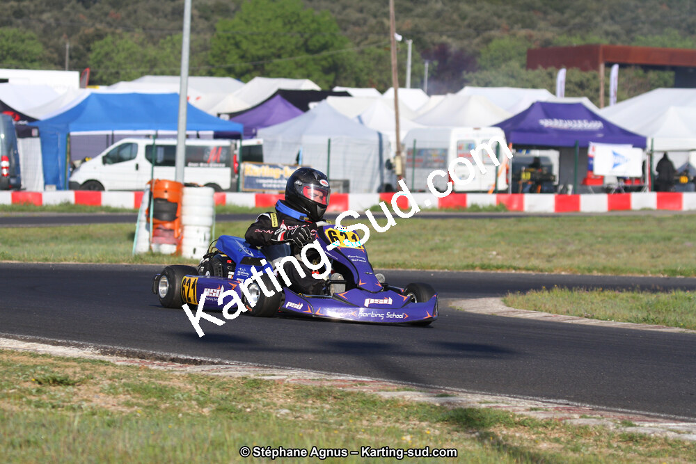 8 & 9/04/2017 : 2ème manche du Championnat du Sud 2017 à Ganges (Photos Stéphane Agnus) 2017 — karting