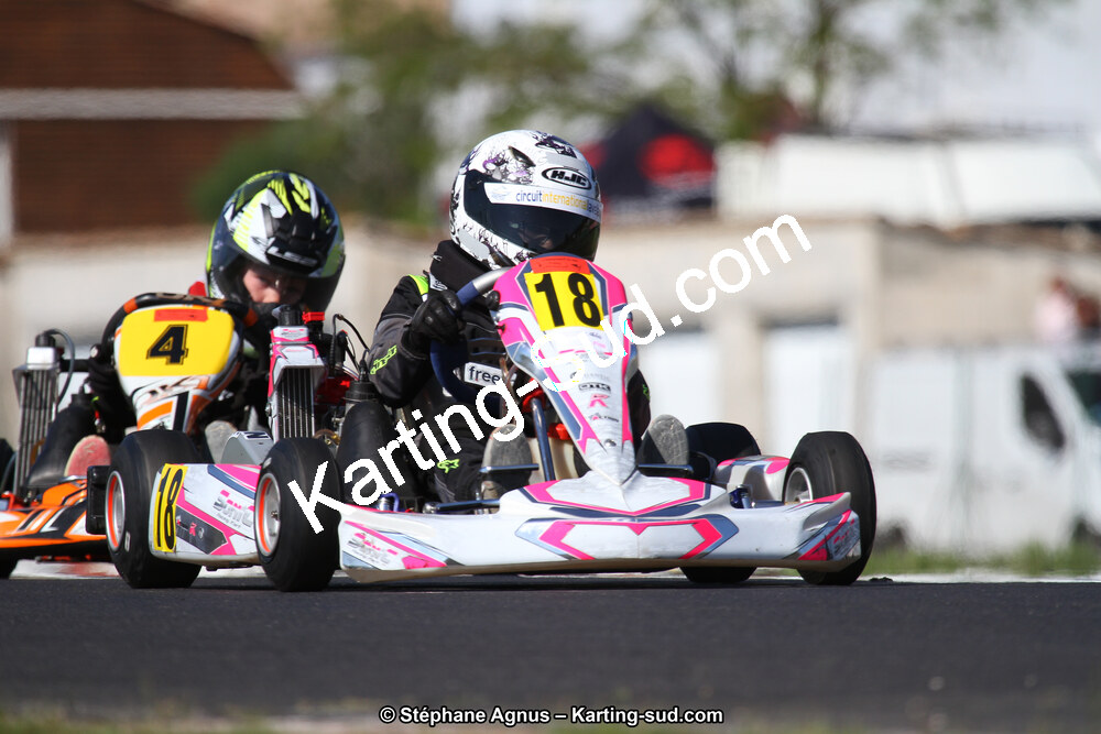 8 & 9/04/2017 : 2ème manche du Championnat du Sud 2017 à Ganges (Photos Stéphane Agnus) 2017 — karting