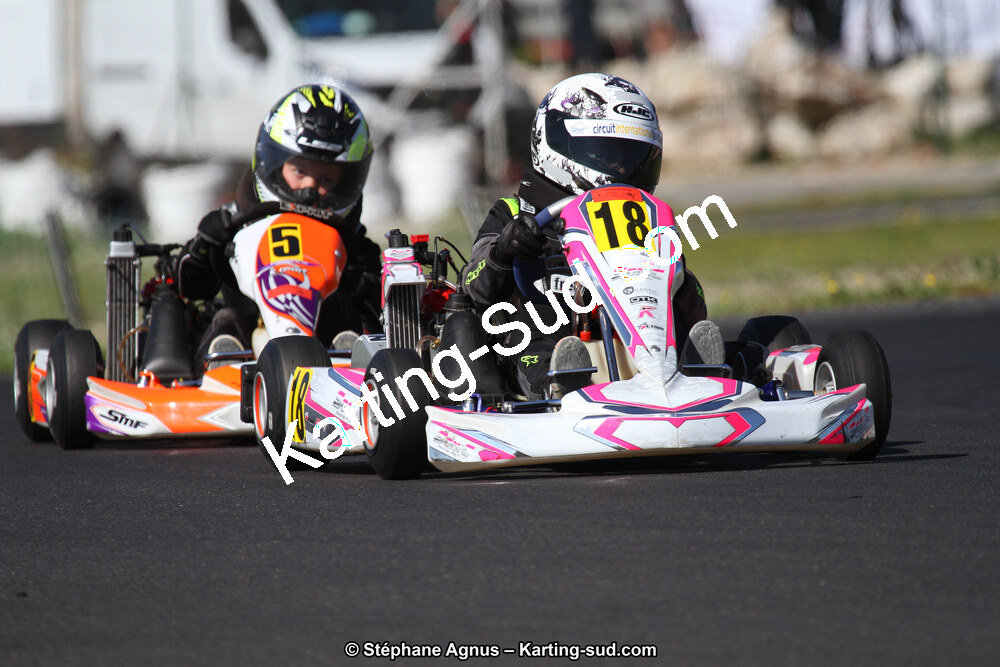 8 & 9/04/2017 : 2ème manche du Championnat du Sud 2017 à Ganges (Photos Stéphane Agnus) 2017 — karting