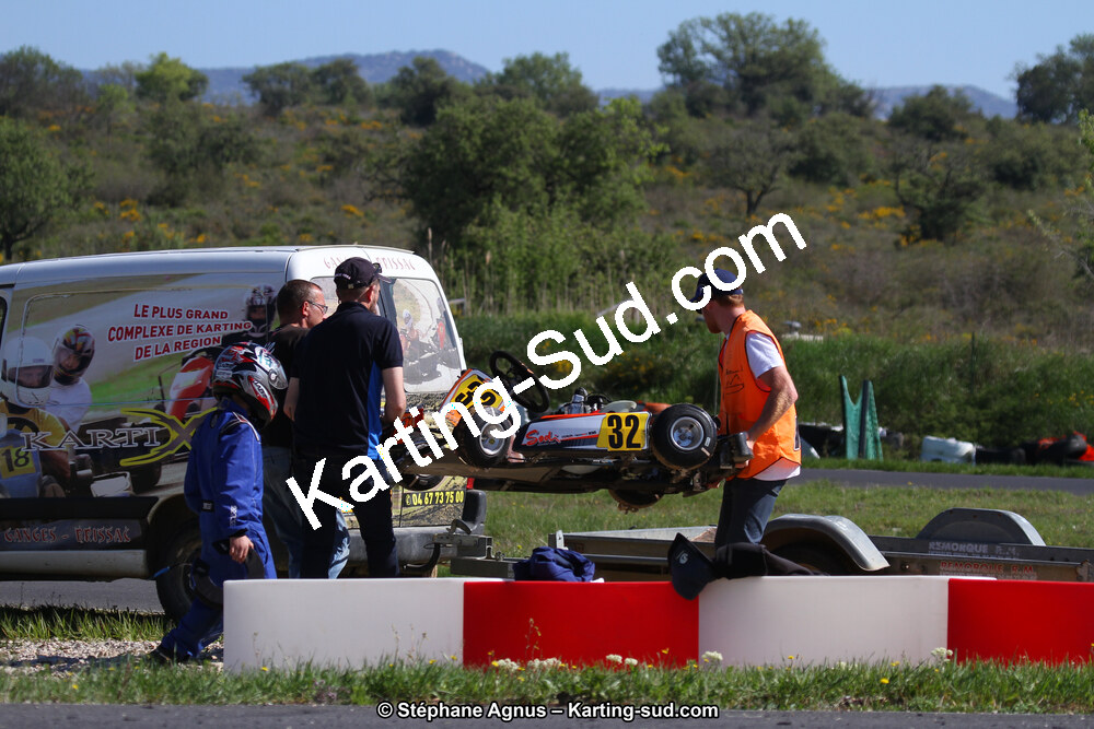 8 & 9/04/2017 : 2ème manche du Championnat du Sud 2017 à Ganges (Photos Stéphane Agnus) 2017 — karting