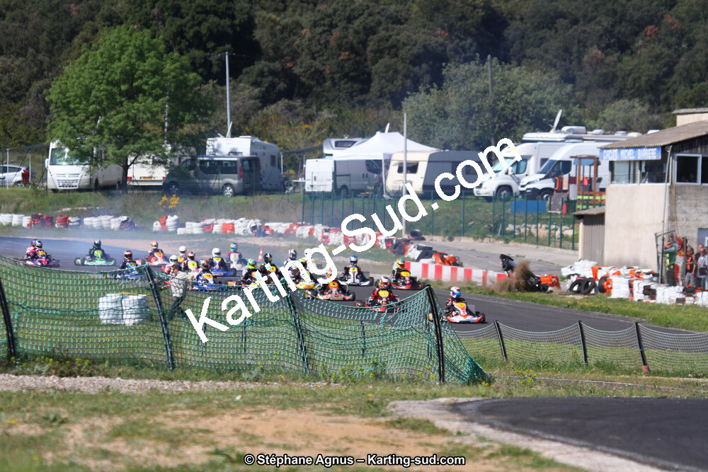 8 & 9/04/2017 : 2ème manche du Championnat du Sud 2017 à Ganges (Photos Stéphane Agnus) 2017 — karting