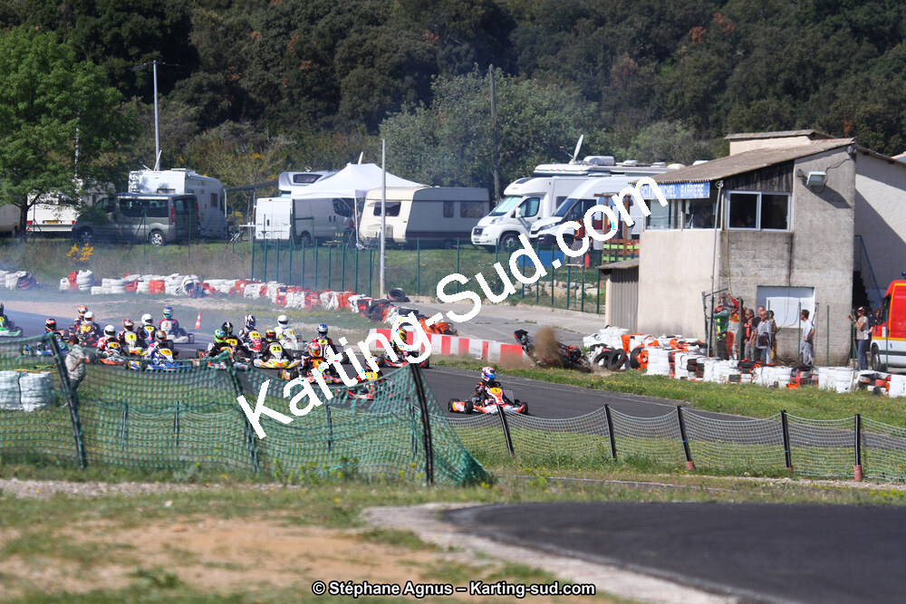 8 & 9/04/2017 : 2ème manche du Championnat du Sud 2017 à Ganges (Photos Stéphane Agnus) 2017 — karting
