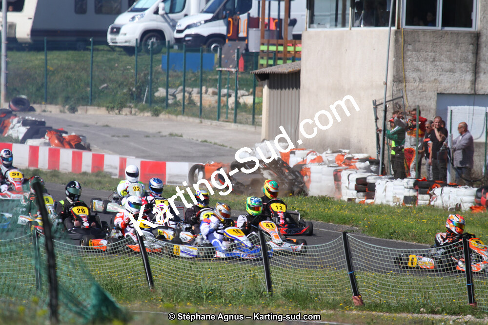 8 & 9/04/2017 : 2ème manche du Championnat du Sud 2017 à Ganges (Photos Stéphane Agnus) 2017 — karting