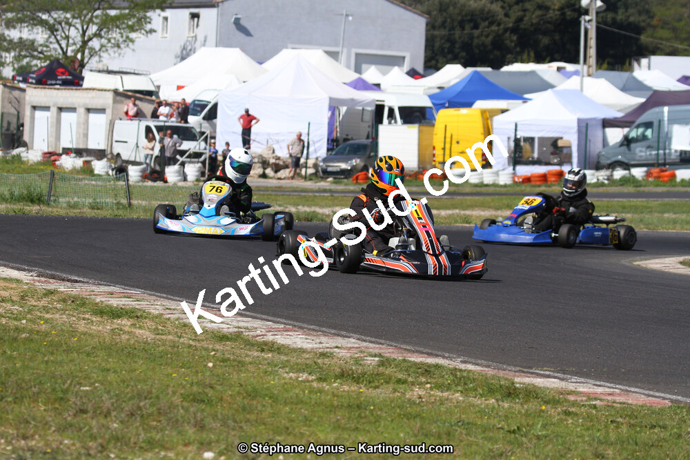 8 & 9/04/2017 : 2ème manche du Championnat du Sud 2017 à Ganges (Photos Stéphane Agnus) 2017 — karting