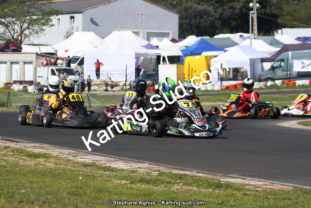 8 & 9/04/2017 : 2ème manche du Championnat du Sud 2017 à Ganges (Photos Stéphane Agnus) 2017 — karting