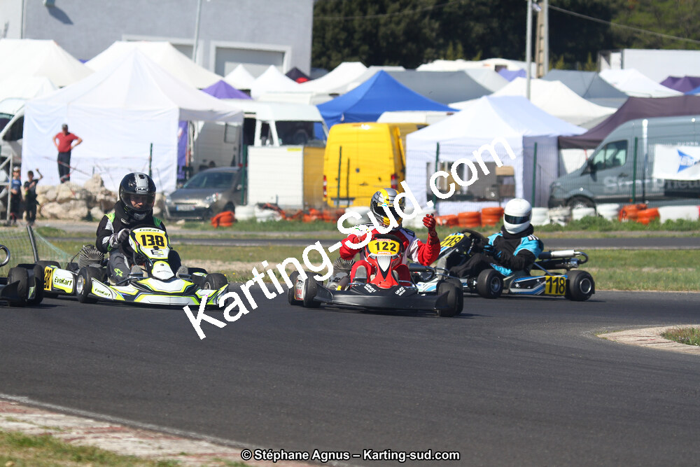 8 & 9/04/2017 : 2ème manche du Championnat du Sud 2017 à Ganges (Photos Stéphane Agnus) 2017 — karting