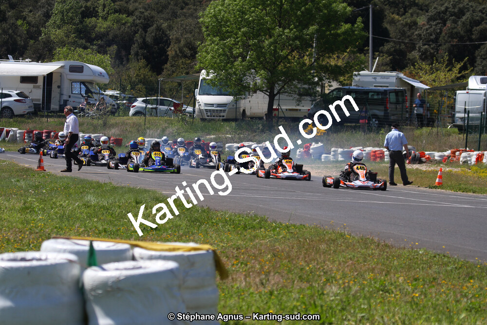 8 & 9/04/2017 : 2ème manche du Championnat du Sud 2017 à Ganges (Photos Stéphane Agnus) 2017 — karting
