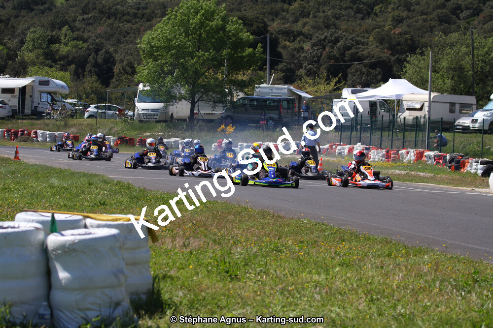 8 & 9/04/2017 : 2ème manche du Championnat du Sud 2017 à Ganges (Photos Stéphane Agnus) 2017 — karting
