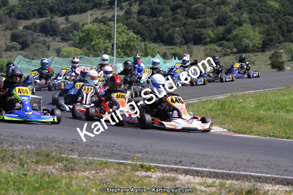 8 & 9/04/2017 : 2ème manche du Championnat du Sud 2017 à Ganges (Photos Stéphane Agnus) 2017 — karting