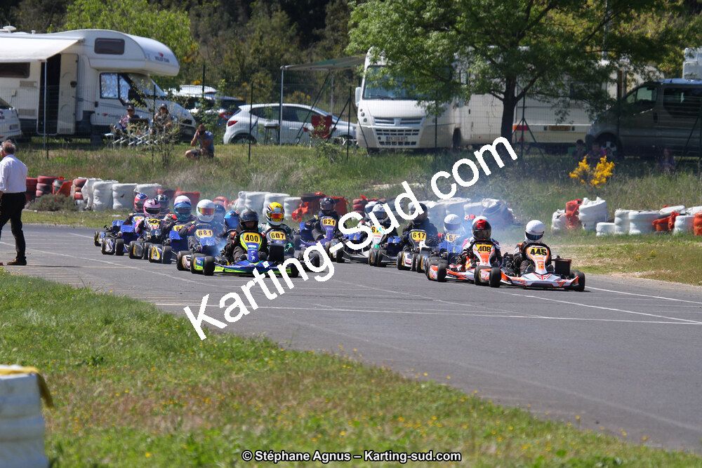 8 & 9/04/2017 : 2ème manche du Championnat du Sud 2017 à Ganges (Photos Stéphane Agnus) 2017 — karting