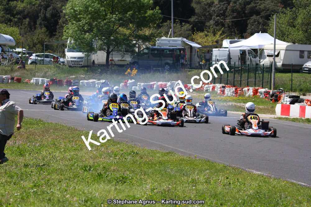 8 & 9/04/2017 : 2ème manche du Championnat du Sud 2017 à Ganges (Photos Stéphane Agnus) 2017 — karting
