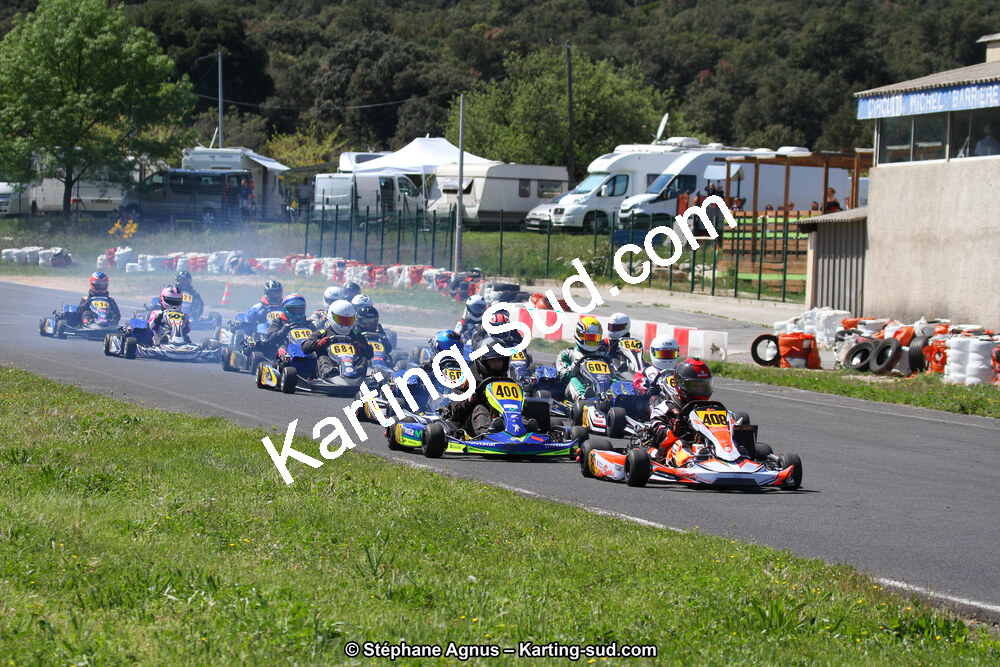 8 & 9/04/2017 : 2ème manche du Championnat du Sud 2017 à Ganges (Photos Stéphane Agnus) 2017 — karting