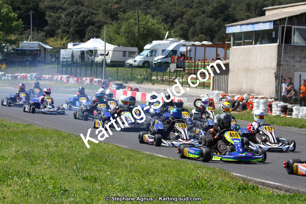 8 & 9/04/2017 : 2ème manche du Championnat du Sud 2017 à Ganges (Photos Stéphane Agnus) 2017 — karting