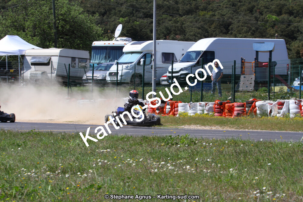 8 & 9/04/2017 : 2ème manche du Championnat du Sud 2017 à Ganges (Photos Stéphane Agnus) 2017 — karting